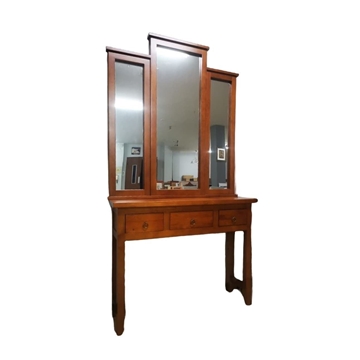 Consola de madera 1.07 + espejo - Imagen 1