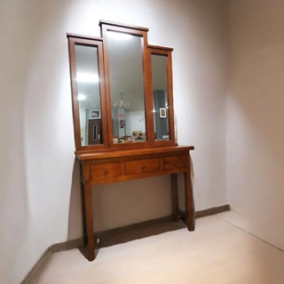 Consola de madera 1.07 + espejo - Imagen 2