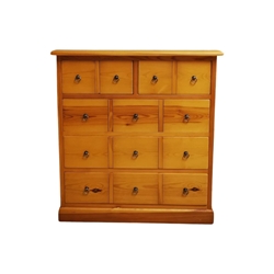 Mueble auxiliar cajones madera 70 - Imagen 1
