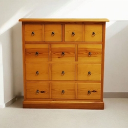 Mueble auxiliar cajones madera 70 - Imagen 2